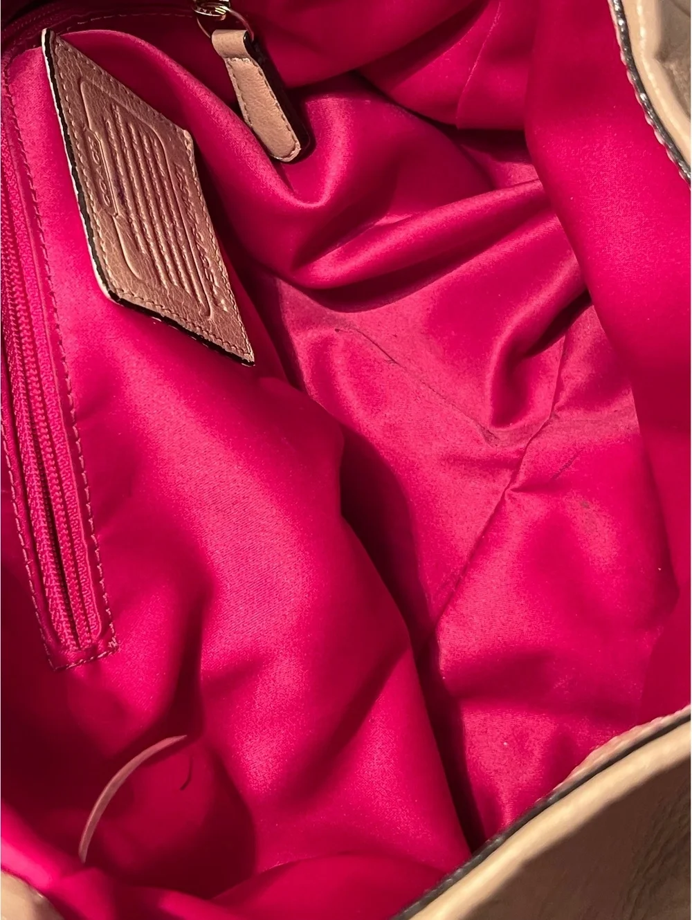 Coach Madison Phoebe 24621 Pebbled Leather Shoulder Bag